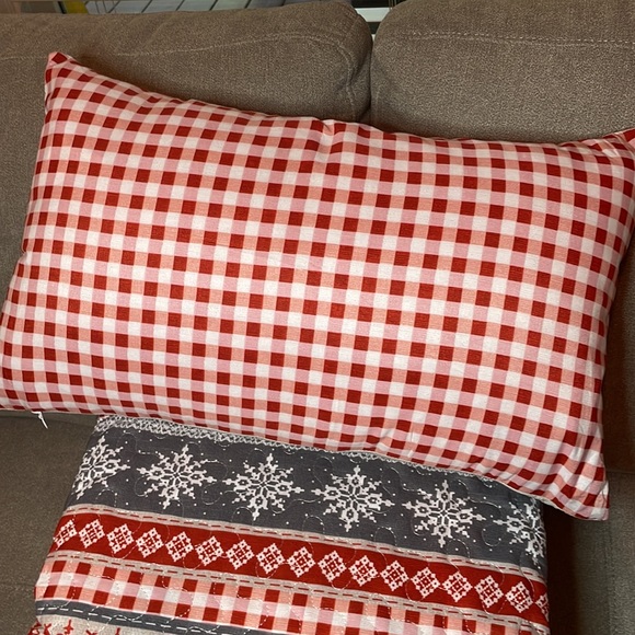 NEW Southshore Fine Linens Queen Christmas Set of Quilt Shams & Matching Pillow - Picture 5 of 7